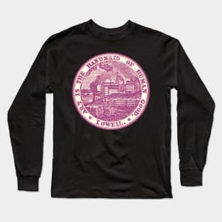 1909 City of Lowell Massachusetts Logo Long Sleeve T-Shirt